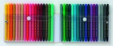 Pentel filctoll színes művészi Sign Pen Arts 36 db-os szett